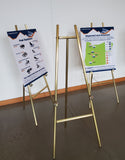 Easel, Brass Floor Standing