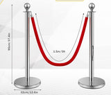 Stanchion, Stainless Steel