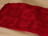 Linen Holiday Damask Napkin