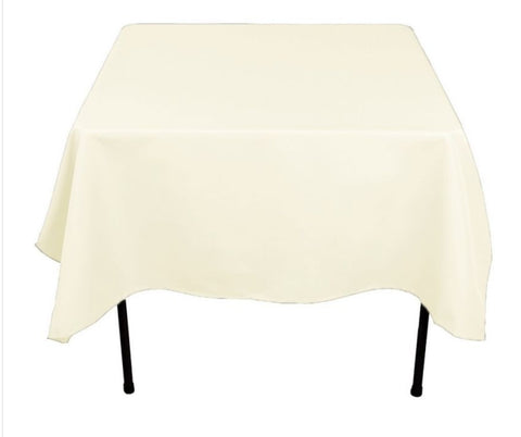 Linen Ivory Square 52" or 85"