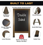 Sign, Wood Framed Sandwich Chalkboard